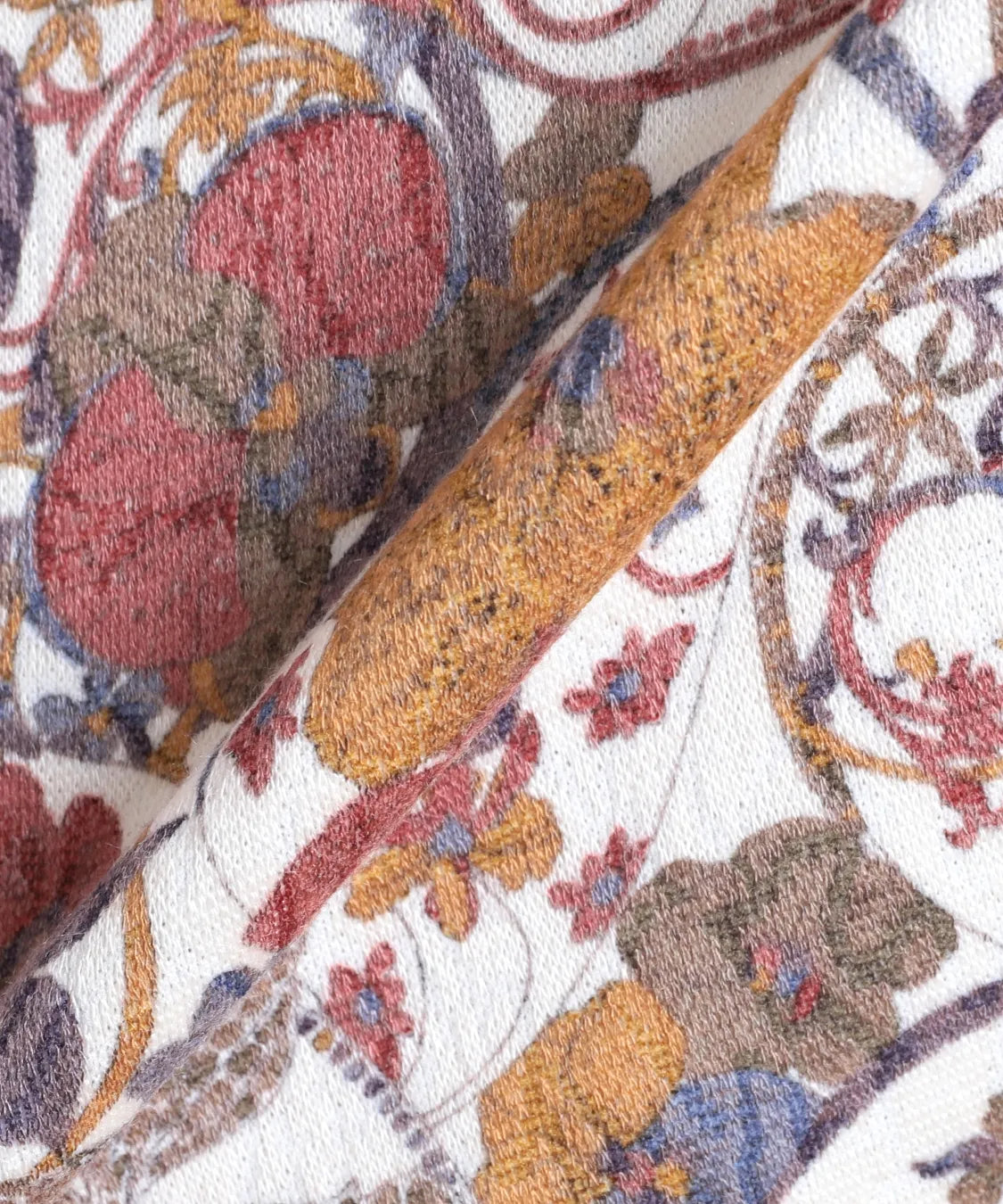 リバティ オーキッドガーデンウールJQリブミックスチュニック SAVOIR (サヴォア)