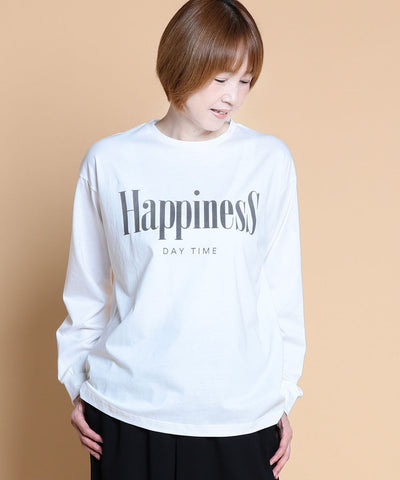 DAYTIME(デイタイム) HappinessロゴロンT