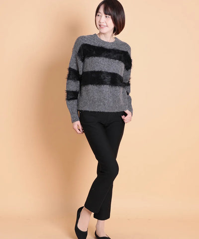 QPLUS シャギーボーダーPO C'EST LA VIE (セラビ)