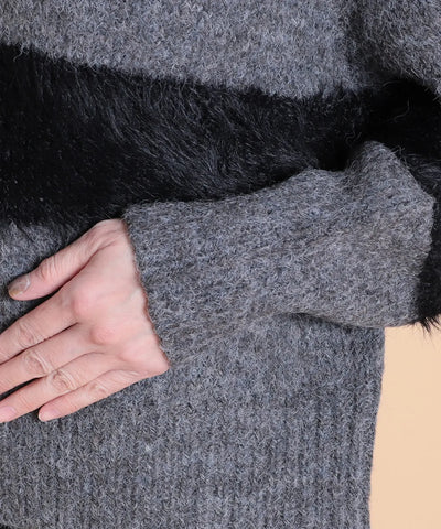 QPLUS シャギーボーダーPO C'EST LA VIE (セラビ)