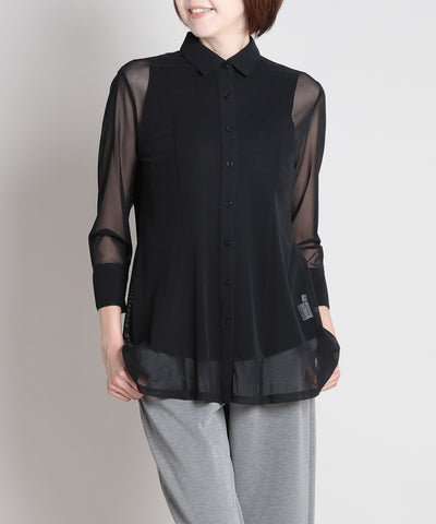 ブリリアントチュールロングシャツ  KANSAI BIS(カンサイビス)