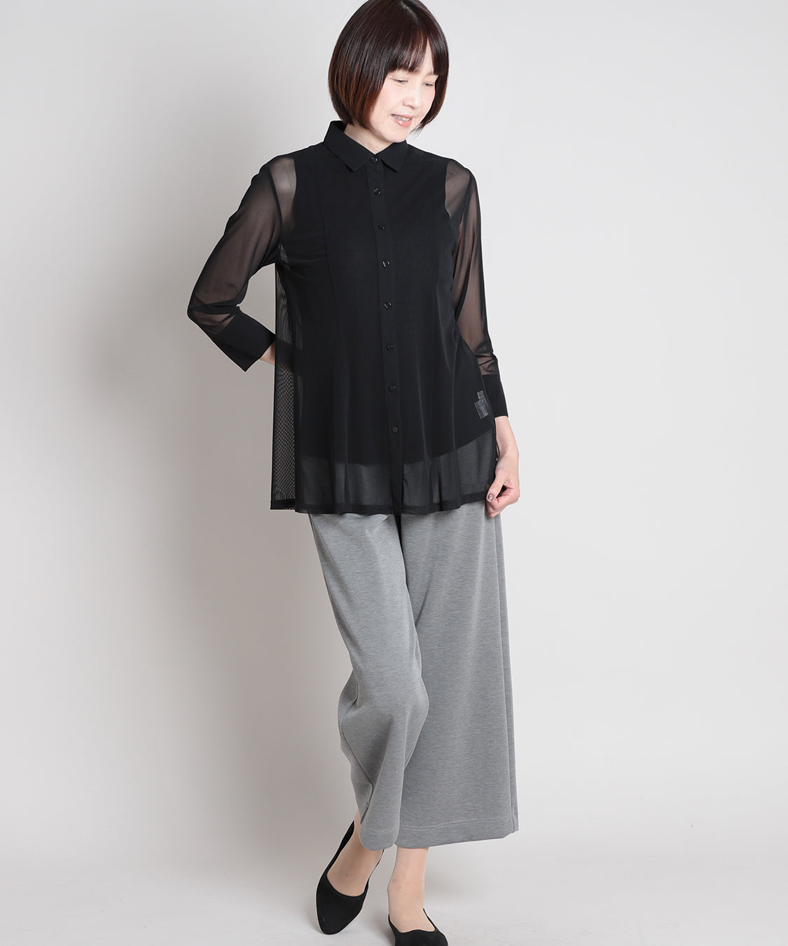 ブリリアントチュールロングシャツ  KANSAI BIS(カンサイビス)