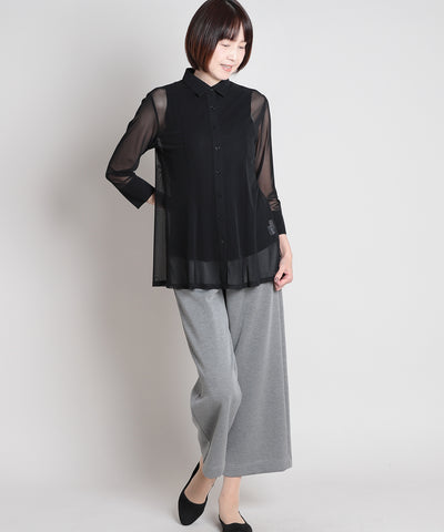 ブリリアントチュールロングシャツ  KANSAI BIS(カンサイビス)