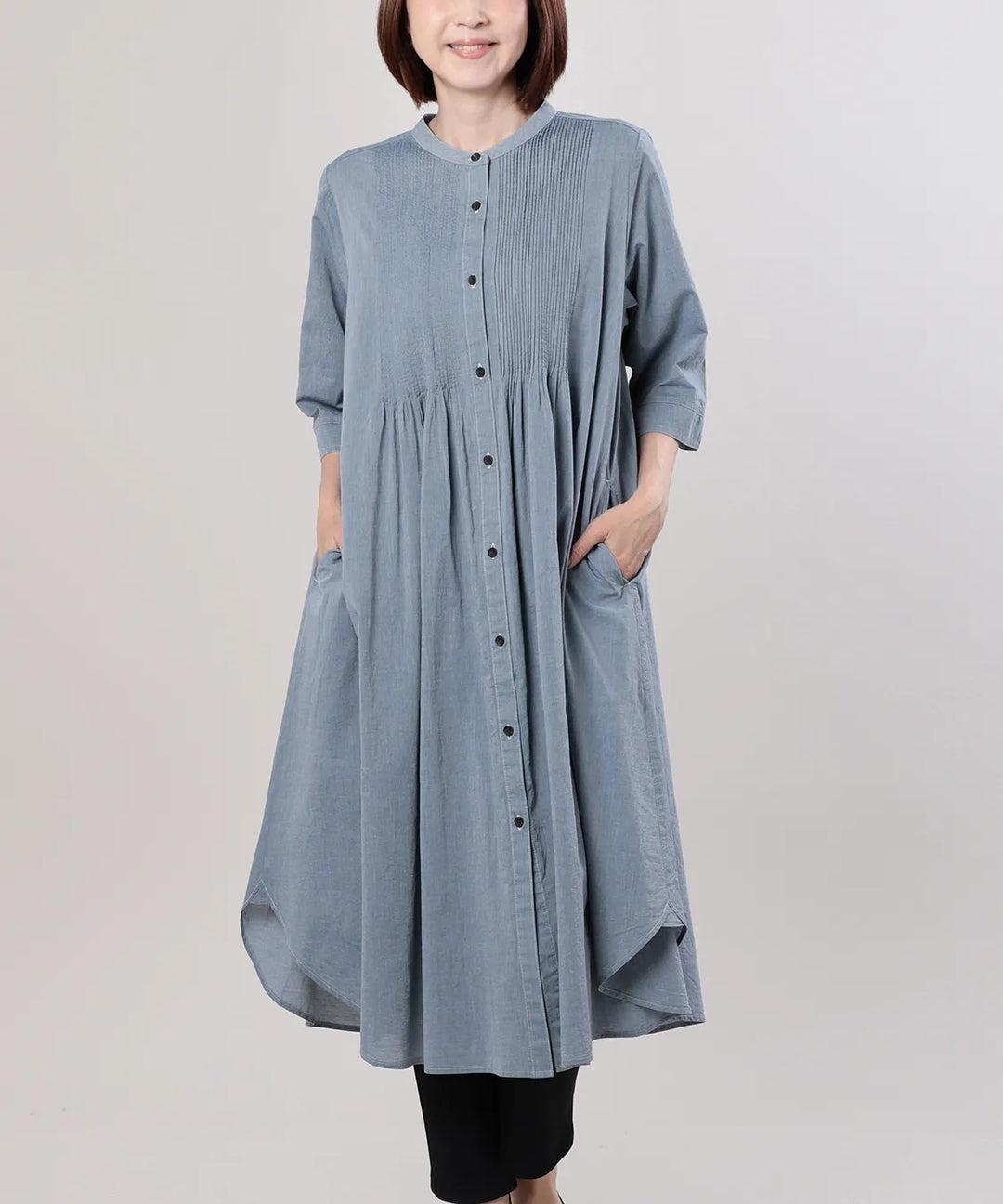 ito fukuoka (Sky smoky Blue)ワンピース ito fukuoka (Sky smoky Blue)ワンピース ito fukuoka (Sky smoky Blue