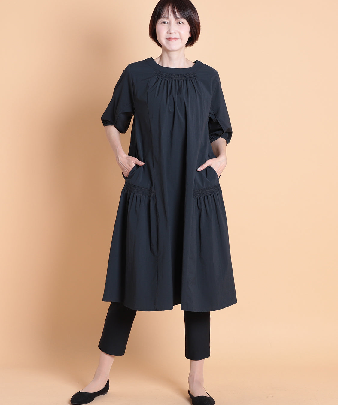 コットンナイロンワンピース  KANSAI profumo(カンサイプロフューモ) 
