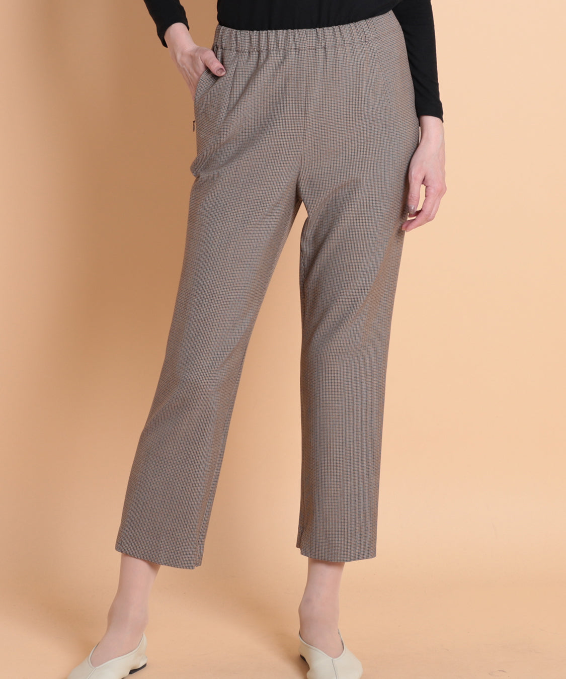 ユニバース2WAYギャバPOアンクルパンツ  LANTANA(ランタナ)