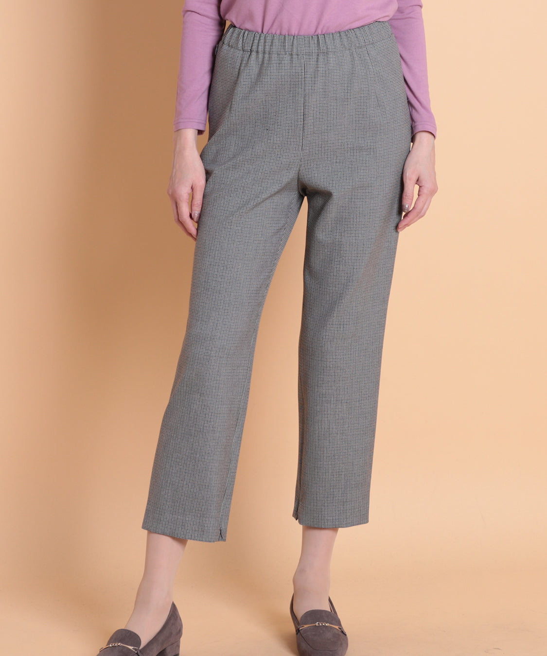 ユニバース2WAYギャバPOアンクルパンツ  LANTANA(ランタナ)