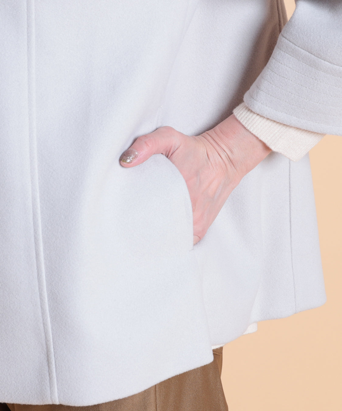 フェイクウールフェルトジャケット　KANSAI profumo(カンサイプロフューモ) 