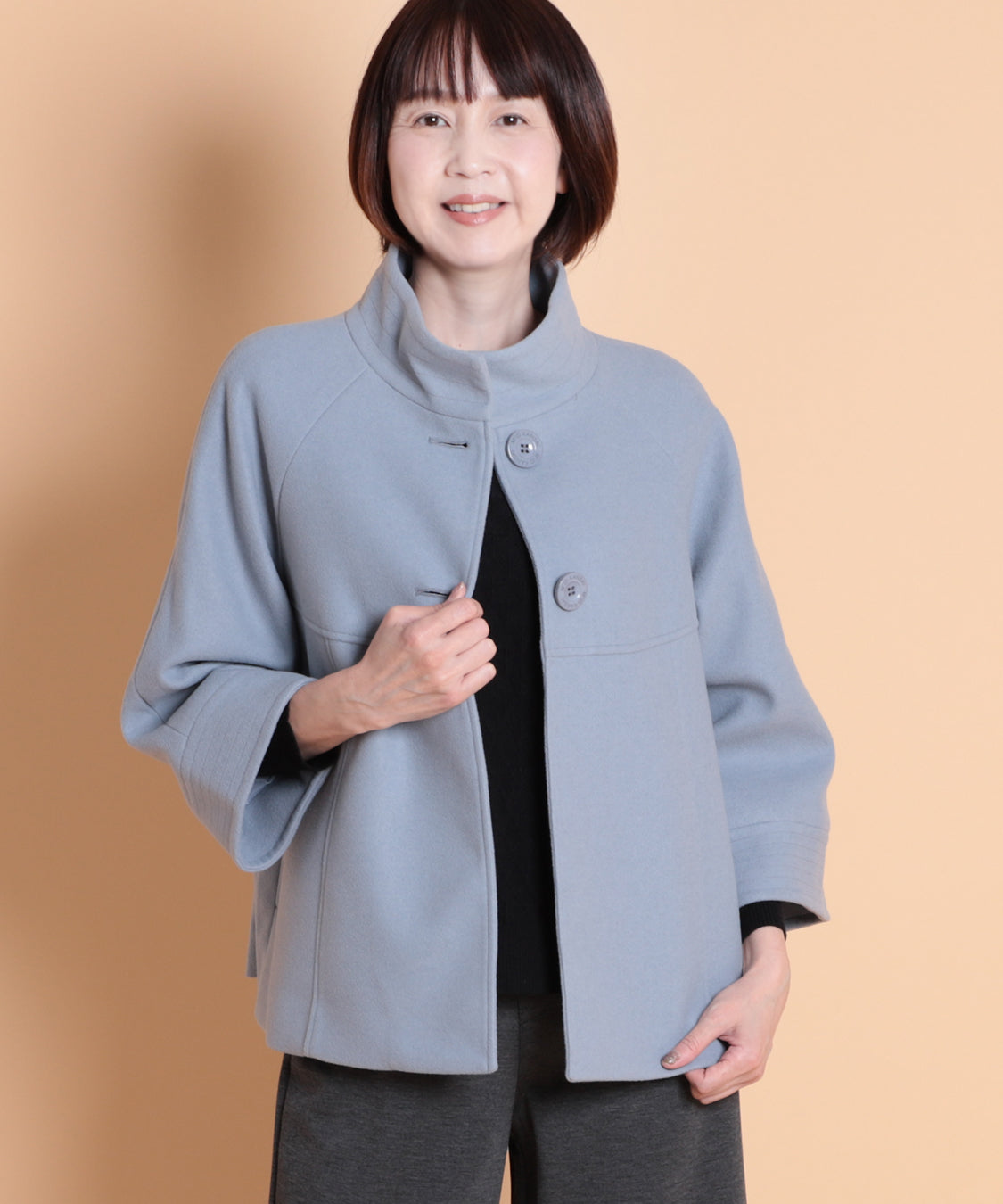 フェイクウールフェルトジャケット　KANSAI profumo(カンサイプロフューモ) 