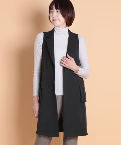 ウーリッシュツイルロングベスト　KANSAI profumo(カンサイプロフューモ) 