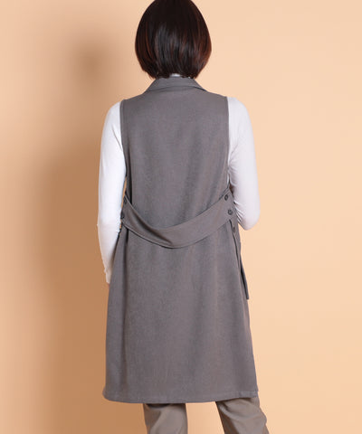 ウーリッシュツイルロングベスト　KANSAI profumo(カンサイプロフューモ) 