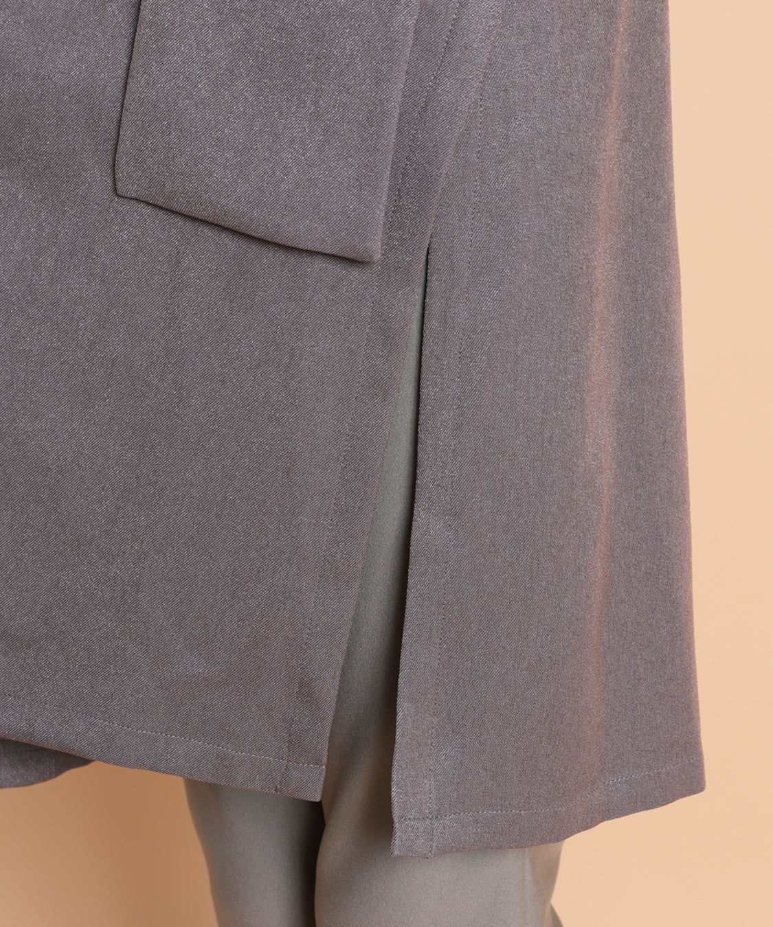 ウーリッシュツイルロングベスト　KANSAI profumo(カンサイプロフューモ) 