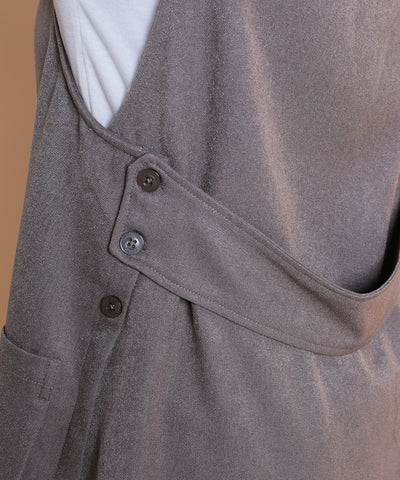 ウーリッシュツイルロングベスト　KANSAI profumo(カンサイプロフューモ) 