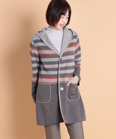 リバーシブルWニットコーディガン　KANSAI profumo(カンサイプロフューモ) 