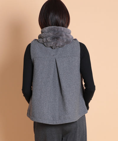 エコファー&エコウールベスト　KANSAI profumo(カンサイプロフューモ) 