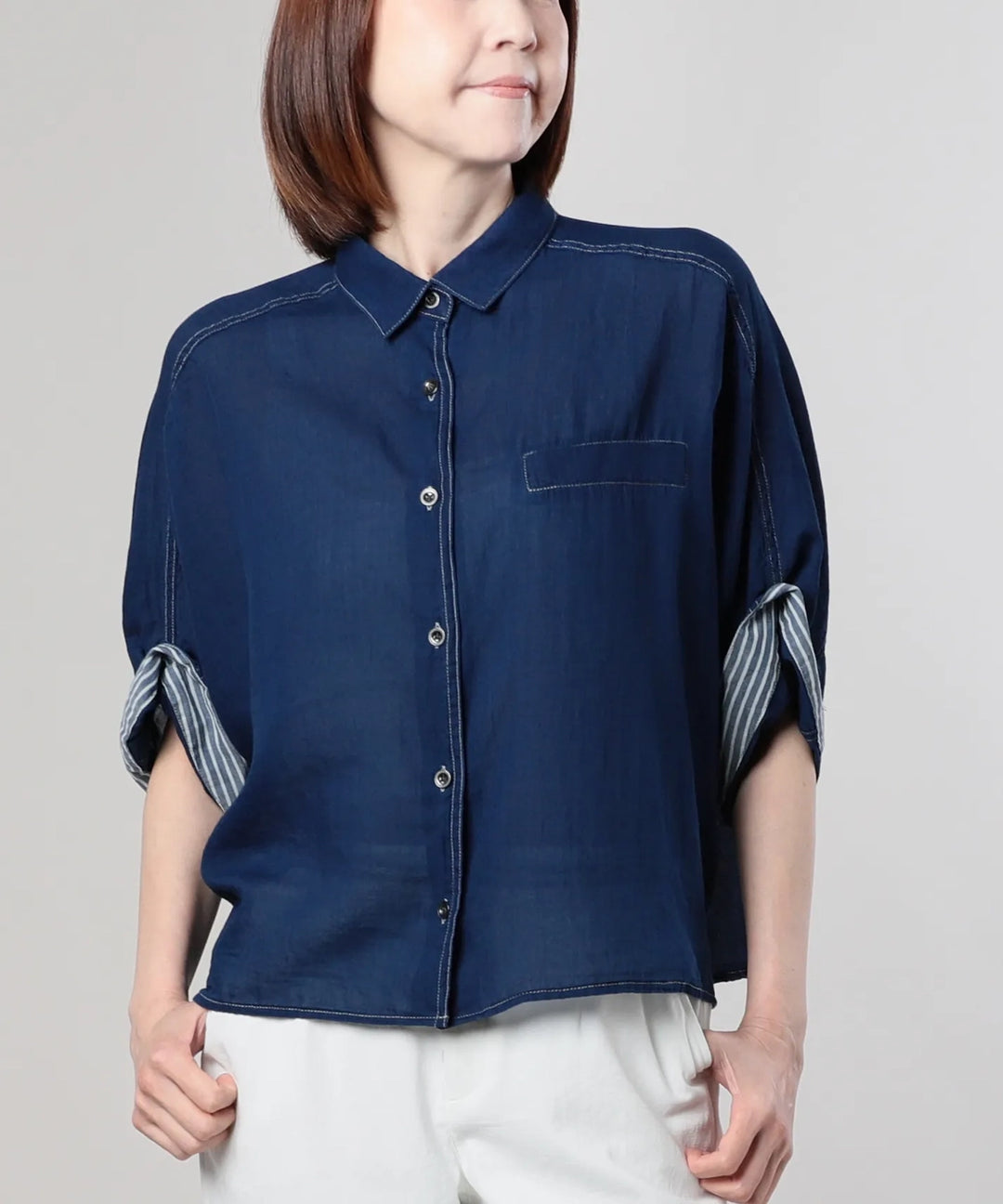 2.2oz Denim ショート セラビ(C'EST LA VIE)ブランドストア 50代60代