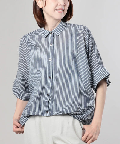 2.2oz Denim ストライプ セラビ(C'EST LA VIE)ブランドストア 50代60代