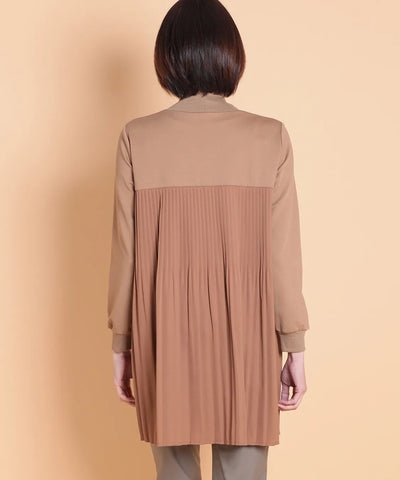 ミンスターリブMIXプリーツチュニック  KANSAI BIS(カンサイビス)