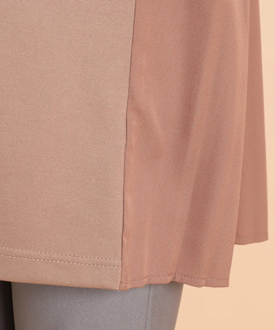 ミンスターリブMIXプリーツチュニック  KANSAI BIS(カンサイビス)