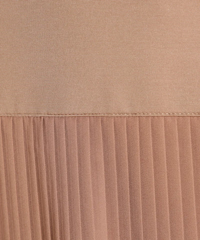 ミンスターリブMIXプリーツチュニック  KANSAI BIS(カンサイビス)