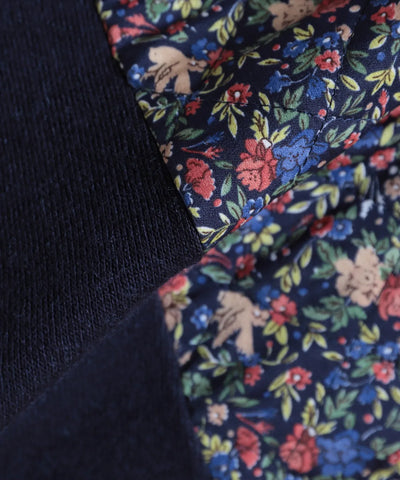 リバティ バードソングスエードキルトMIXプルオーバー SAVOIR (サヴォア)