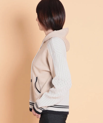 ニットコンビフーディー  セラビ(C'EST LA VIE)