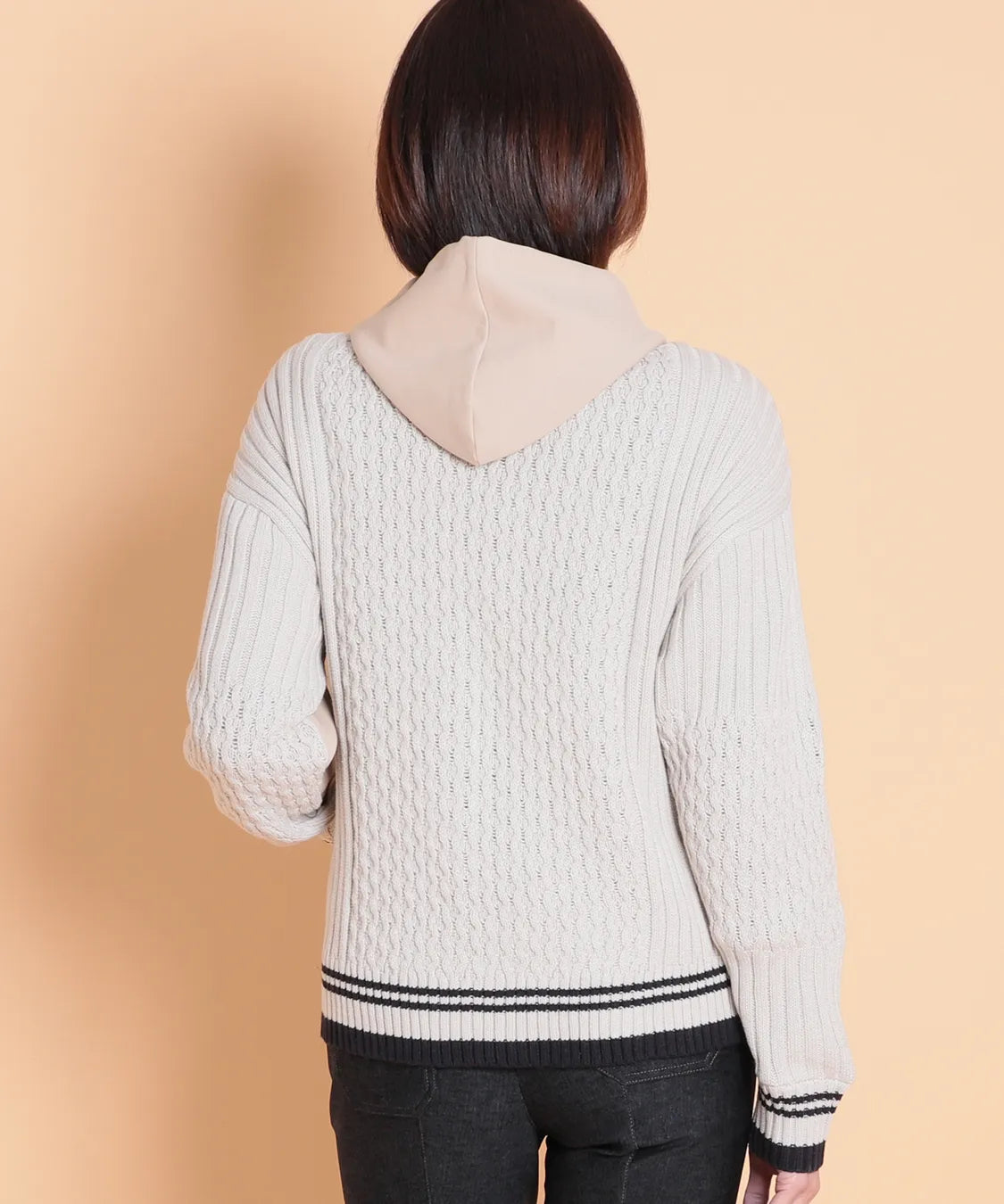 ニットコンビフーディー  セラビ(C'EST LA VIE)