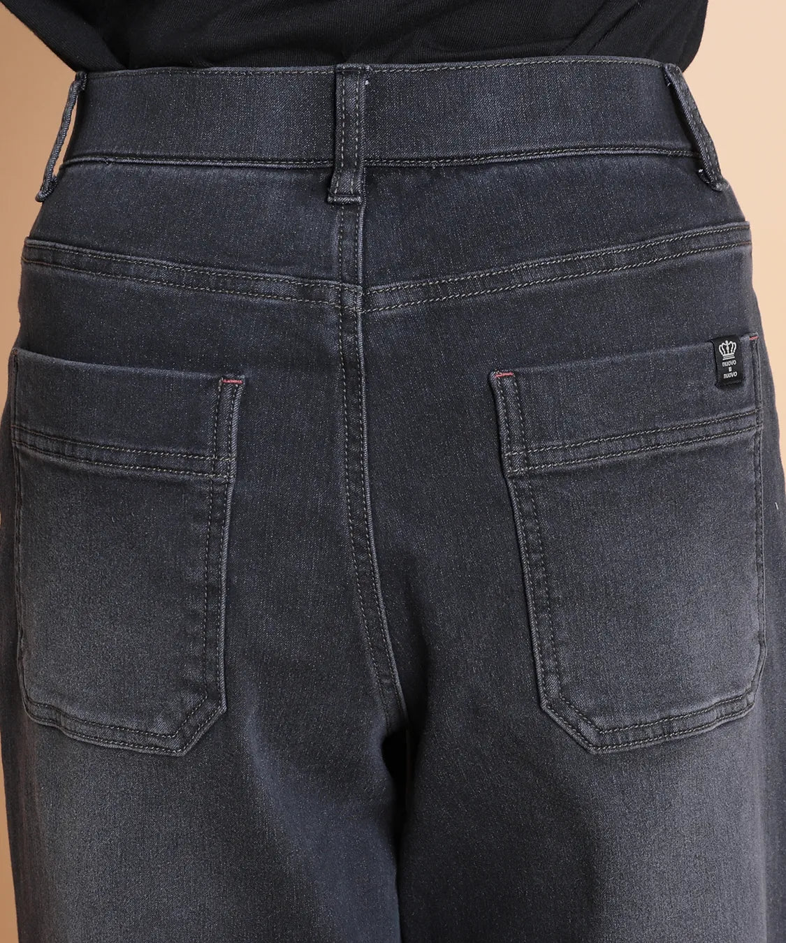 裏起毛デニムワイドフル  セラビ(C'EST LA VIE)