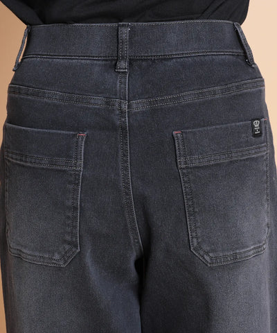 裏起毛デニムワイドフル  セラビ(C'EST LA VIE)