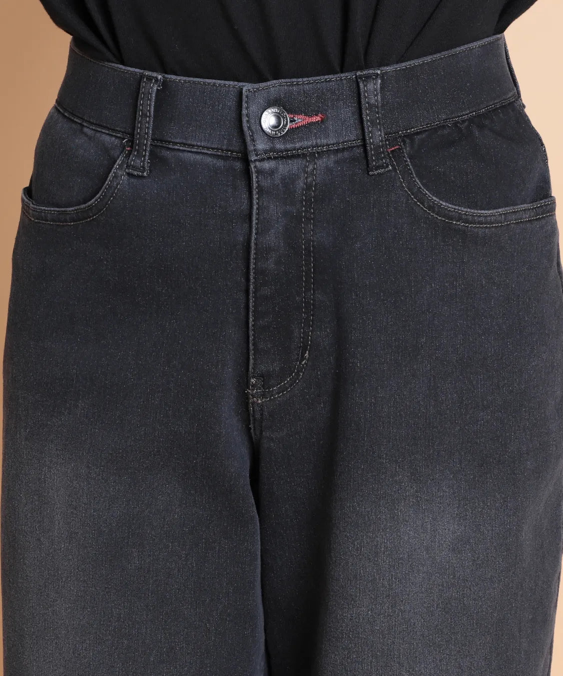 裏起毛デニムワイドフル  セラビ(C'EST LA VIE)