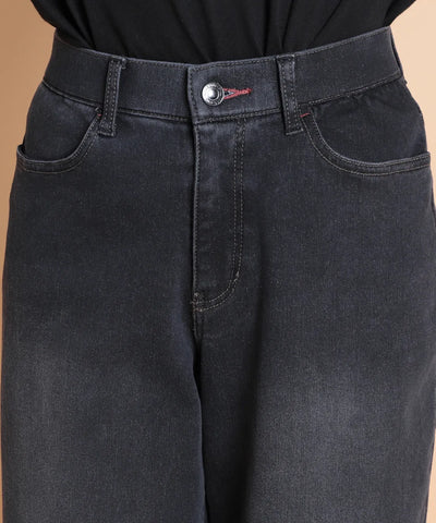 裏起毛デニムワイドフル  セラビ(C'EST LA VIE)