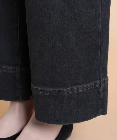 裏起毛デニムワイドフル  セラビ(C'EST LA VIE)