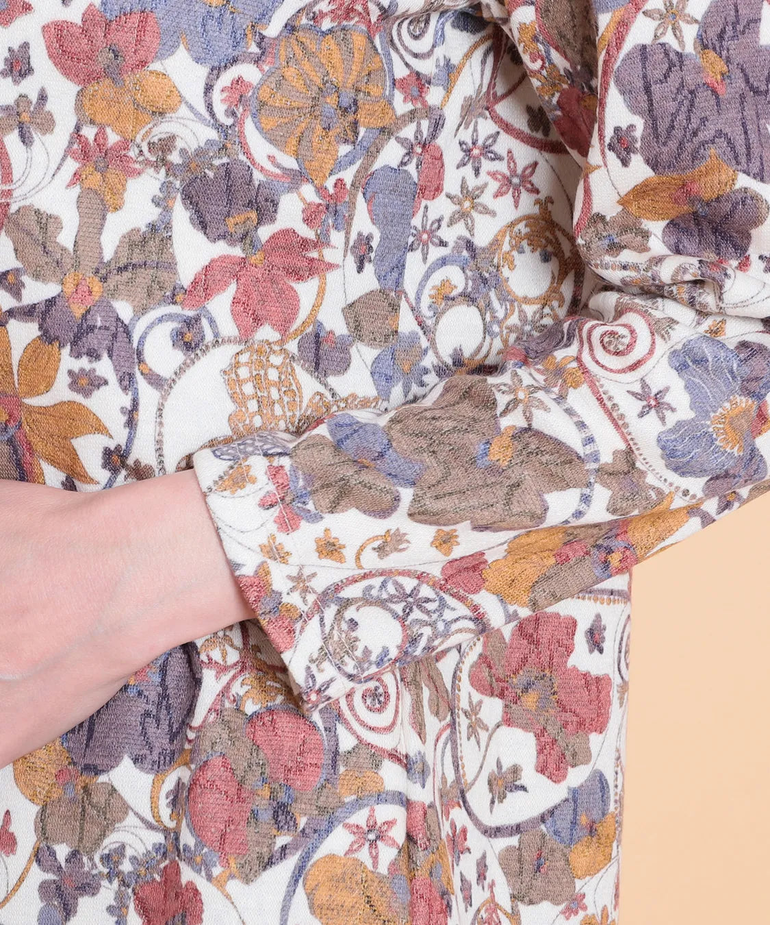 リバティ オーキッドガーデンウールJQチュニック SAVOIR (サヴォア)