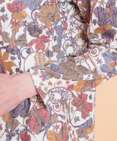 リバティ オーキッドガーデンウールJQチュニック SAVOIR (サヴォア)