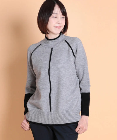 スキームカラーニットプルオーバー M'ID KANSAI YAMAMOTO (ミッド カンサイ ヤマモト)