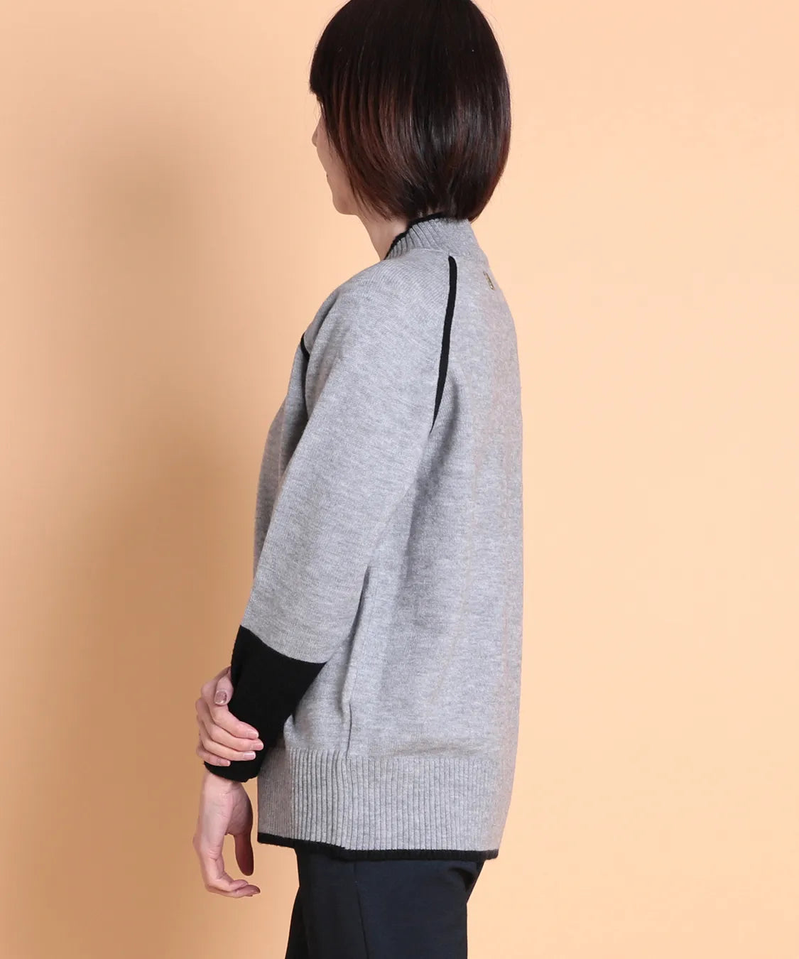 スキームカラーニットプルオーバー M'ID KANSAI YAMAMOTO (ミッド カンサイ ヤマモト)