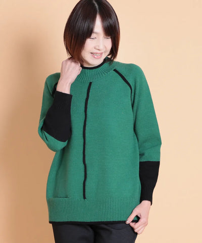 スキームカラーニットプルオーバー M'ID KANSAI YAMAMOTO (ミッド カンサイ ヤマモト)