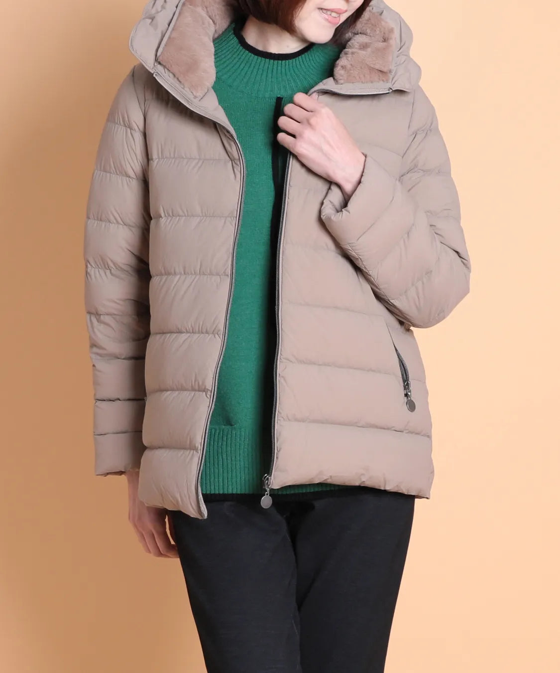 ストレッチ×ファーダウンコート M'ID KANSAI YAMAMOTO (ミッド カンサイ ヤマモト)