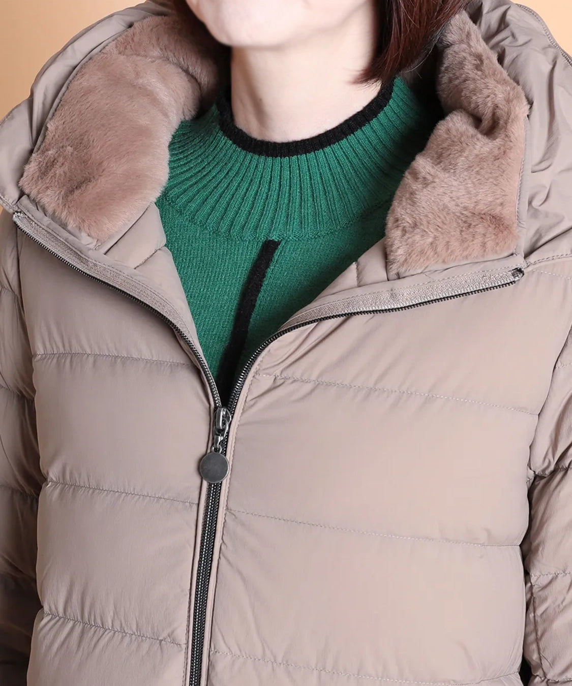 ストレッチ×ファーダウンコート M'ID KANSAI YAMAMOTO (ミッド カンサイ ヤマモト)