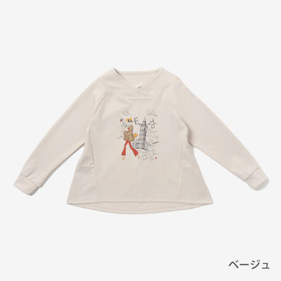 ポンチビッグベンプリントプルオーバー      【オータムセール】